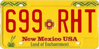 NM license plate 699RHT