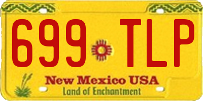 NM license plate 699TLP
