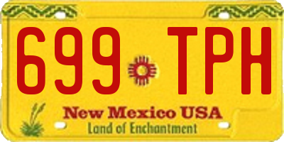 NM license plate 699TPH