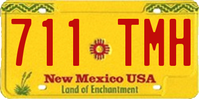 NM license plate 711TMH