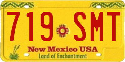 NM license plate 719SMT