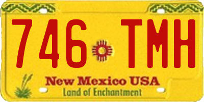 NM license plate 746TMH