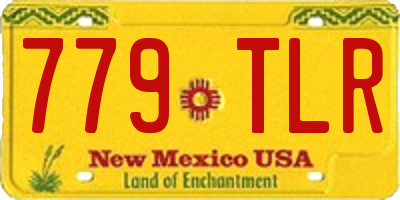 NM license plate 779TLR