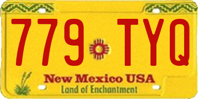 NM license plate 779TYQ