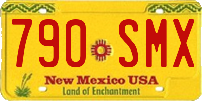 NM license plate 790SMX