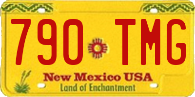 NM license plate 790TMG