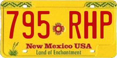 NM license plate 795RHP