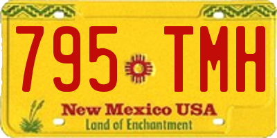 NM license plate 795TMH