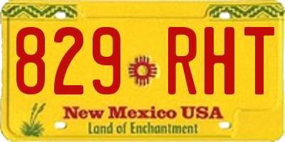 NM license plate 829RHT