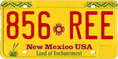 NM license plate 856REE