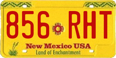 NM license plate 856RHT