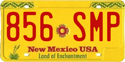 NM license plate 856SMP