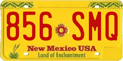 NM license plate 856SMQ