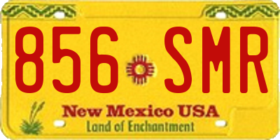 NM license plate 856SMR