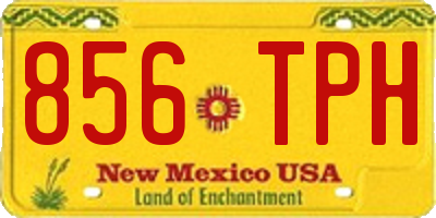 NM license plate 856TPH