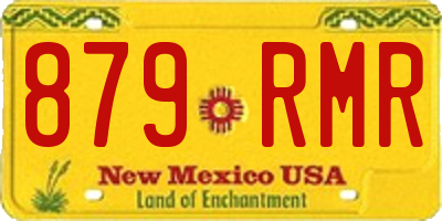 NM license plate 879RMR