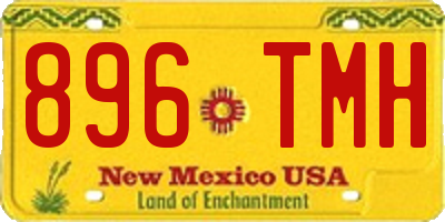 NM license plate 896TMH
