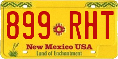 NM license plate 899RHT