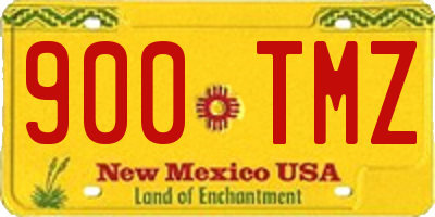 NM license plate 900TMZ