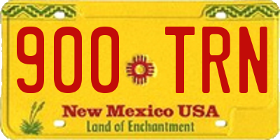 NM license plate 900TRN