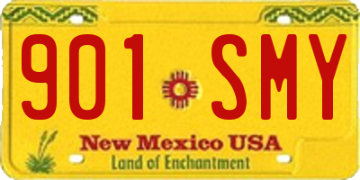 NM license plate 901SMY