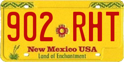 NM license plate 902RHT
