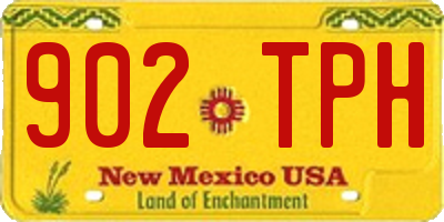 NM license plate 902TPH