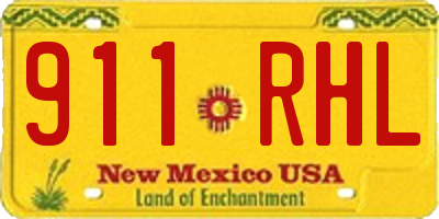 NM license plate 911RHL