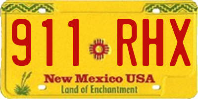 NM license plate 911RHX