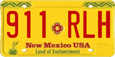 NM license plate 911RLH