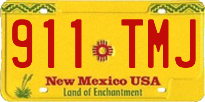 NM license plate 911TMJ