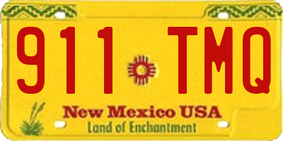 NM license plate 911TMQ