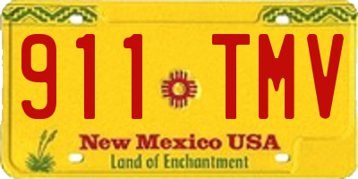 NM license plate 911TMV