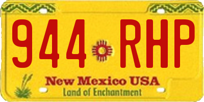 NM license plate 944RHP