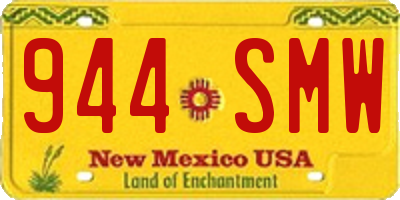 NM license plate 944SMW