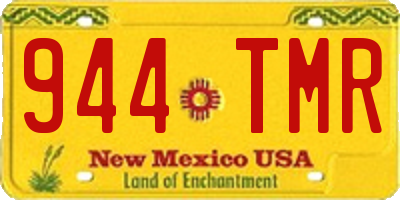 NM license plate 944TMR