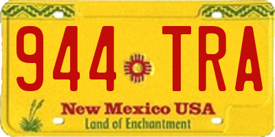 NM license plate 944TRA