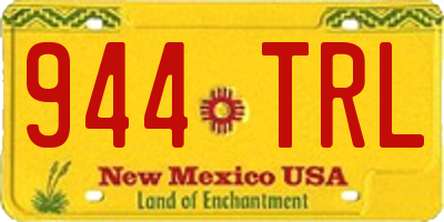 NM license plate 944TRL