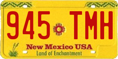 NM license plate 945TMH