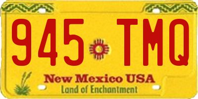 NM license plate 945TMQ