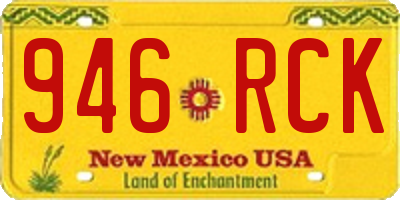 NM license plate 946RCK
