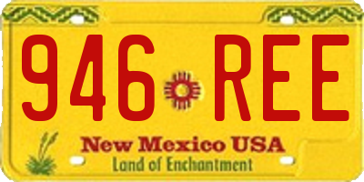 NM license plate 946REE