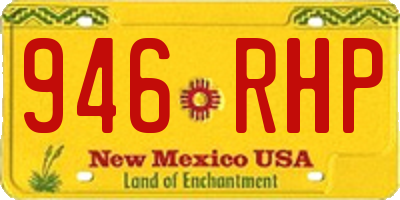 NM license plate 946RHP