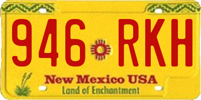 NM license plate 946RKH