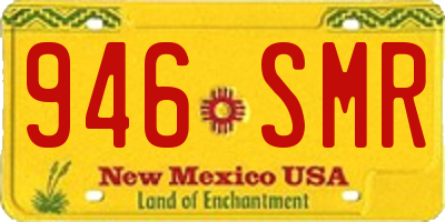 NM license plate 946SMR