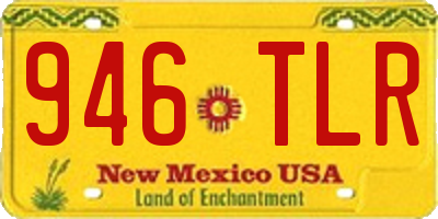 NM license plate 946TLR