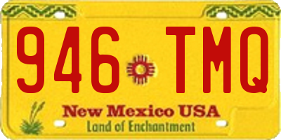 NM license plate 946TMQ