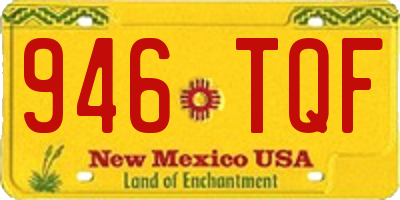 NM license plate 946TQF