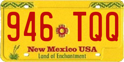 NM license plate 946TQQ