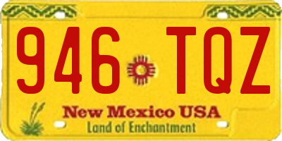 NM license plate 946TQZ
